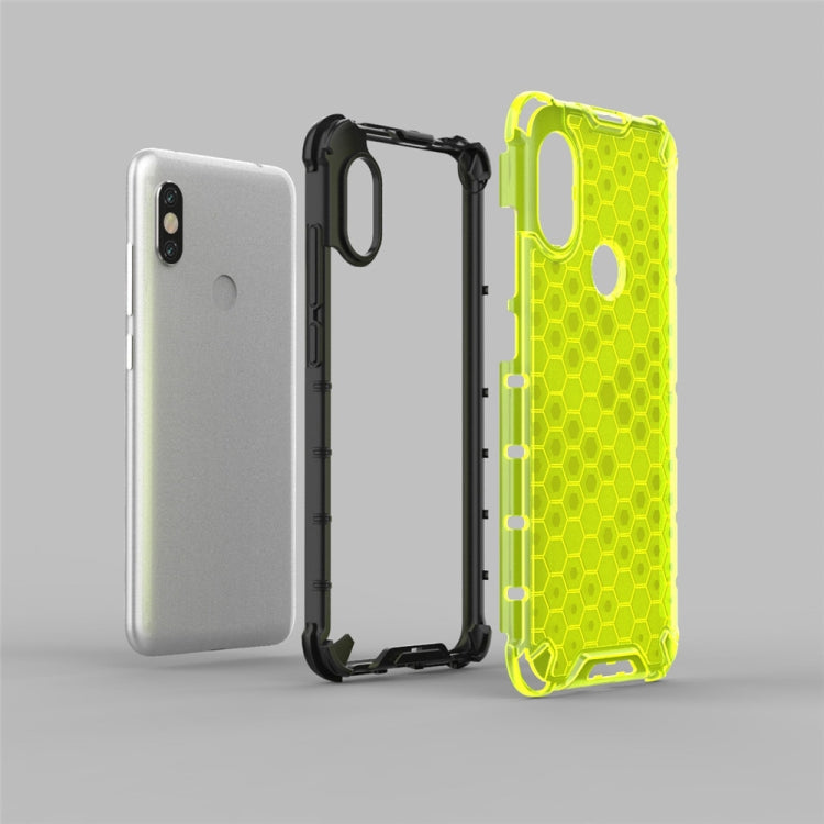 Per Galaxy A20 Custodia antiurto per PC a nido d'ape + TPU, For Galaxy A20s