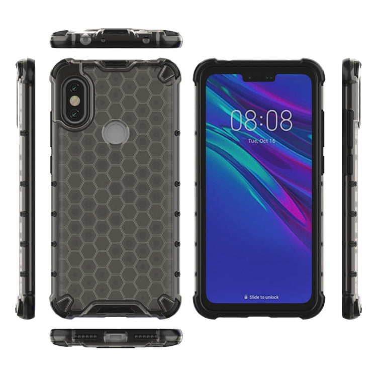 Per Galaxy A20 Custodia antiurto per PC a nido d'ape + TPU, For Galaxy A20s