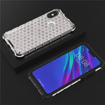 Per Galaxy A20 Custodia antiurto per PC a nido d'ape + TPU, For Galaxy A20s