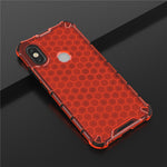 Per Galaxy A20 Custodia antiurto per PC a nido d'ape + TPU, For Galaxy A20s