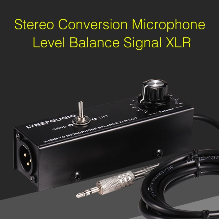 B012 Professional stereo signal converted to balanced signal output for microphone