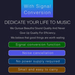 B012 Professional stereo signal converted to balanced signal output for microphone