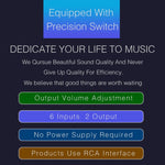 B026 6 inputs 2 outputs or 2 inputs 6 outputs Audio signal source selection switch RCA port