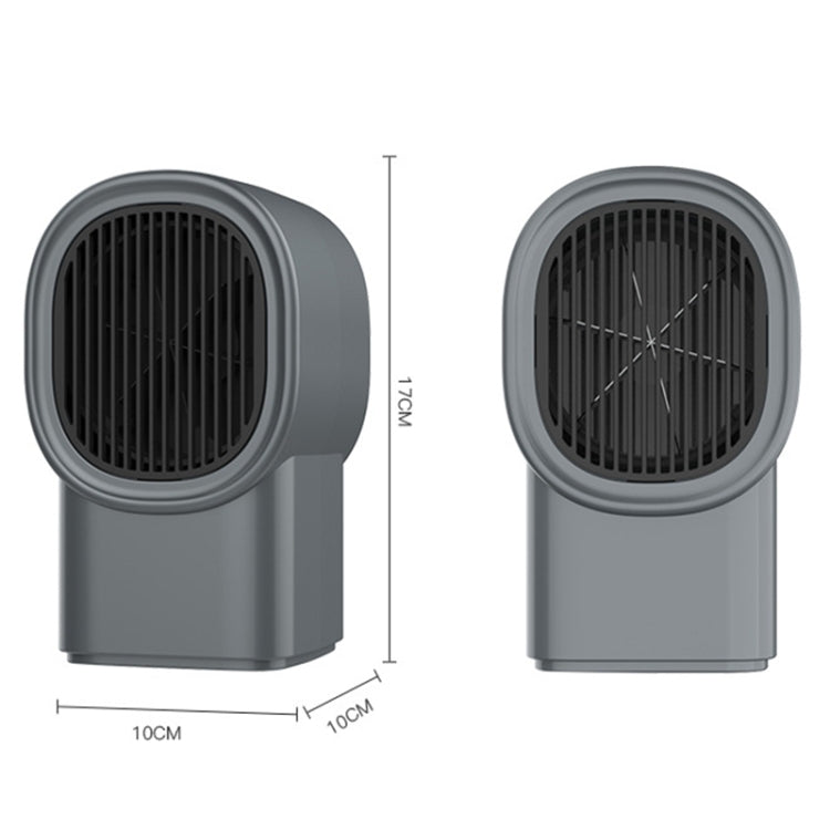 Riscaldatore elettrico portatile 400W silenzioso