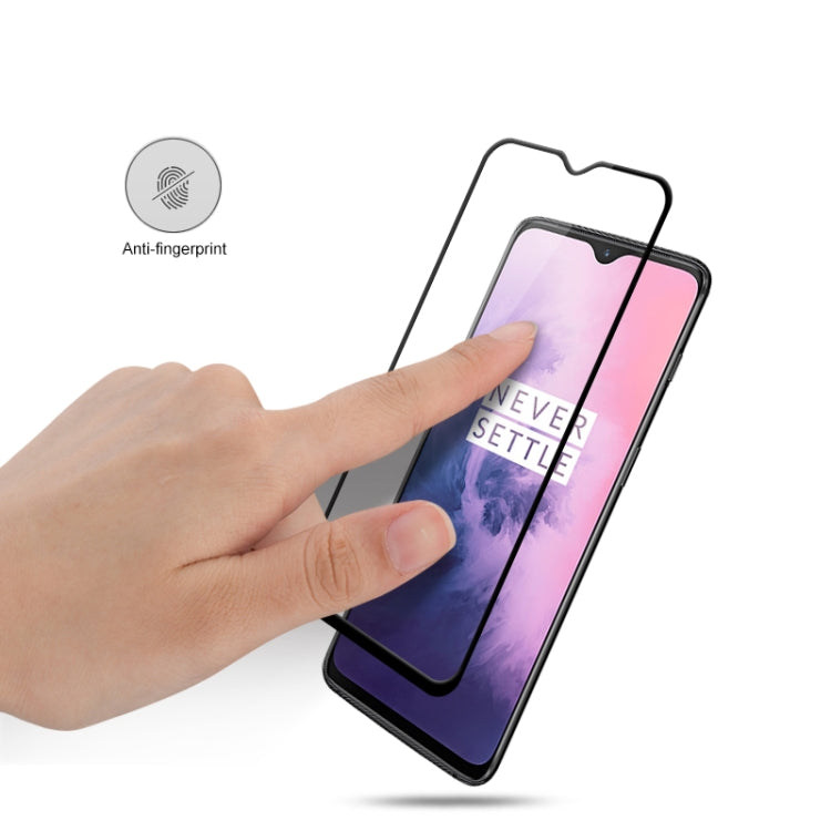 2 pezzi mocolo 0.33mm 9H 2.5D Full Glue Pellicola in vetro temperato, For Oneplus 7T