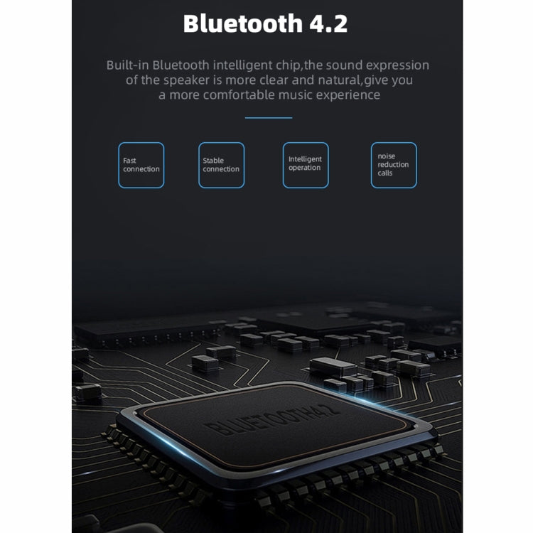 Altoparlante Bluetooth Fineblue MK-22 TWS con luce LED