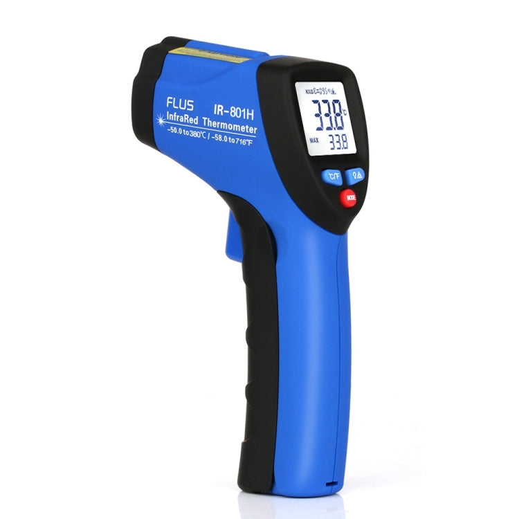 FLUS IR-801H -50~350℃ Mini Handheld Electronic Non-Contact Infrared Laser Thermometer for Outdoor, IR-801H