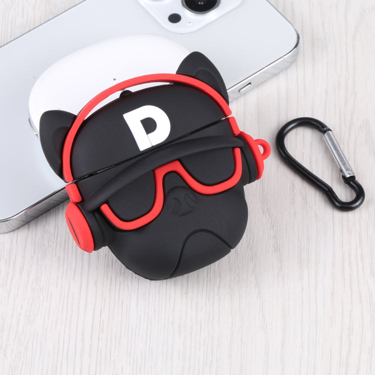 Per Apple AirPods 1/2 generazione Universal Angel Devil Custodia protettiva per cuffie Bluetooth