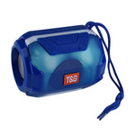 T&G TG162 Altoparlante Bluetooth portatile stereo a LED Mini altoparlante wireless Subwoofer