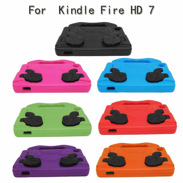 Per Kindle Fire HD 7 Custodia per tablet con supporto per pollice in EVA antiurto