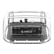 ORICO 6239C3 Dock per disco rigido trasparente di tipo C a 2 alloggiamenti da 2,5/3,5 pollici