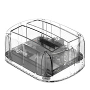 ORICO 6239C3 Dock per disco rigido trasparente di tipo C a 2 alloggiamenti da 2,5/3,5 pollici