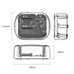ORICO 6239C3 Dock USB-C per 2 dischi 2,5/3,5 pollici