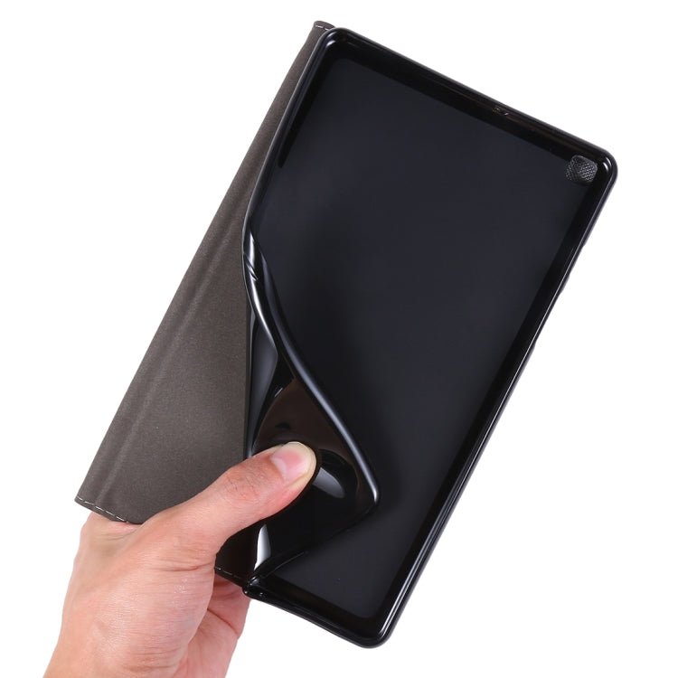 Per Galaxy Tab A8.0 T290 / T295 (2019) Guscio protettivo piatto stile panno, For Galaxy Tab A8.0 T290