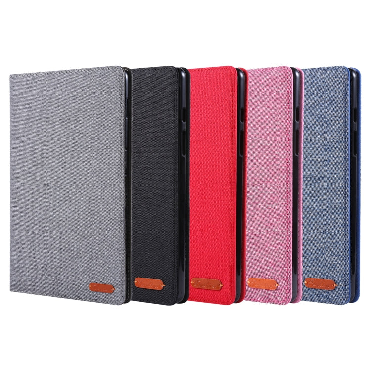 Per Galaxy Tab A8.0 T290 / T295 (2019) Guscio protettivo piatto stile panno, For Galaxy Tab A8.0 T290