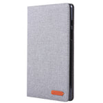 Per Galaxy Tab A8.0 T290 / T295 (2019) Guscio protettivo piatto stile panno, For Galaxy Tab A8.0 T290