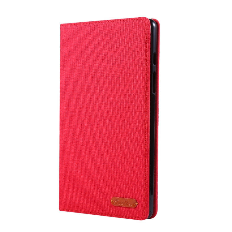 Per Galaxy Tab A8.0 T290 / T295 (2019) Guscio protettivo piatto stile panno, For Galaxy Tab A8.0 T290