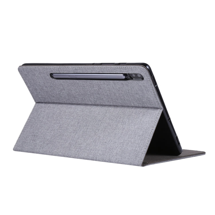 Per Galaxy Tab S6 / T860 / T865 Custodia protettiva piatta con motivo in tessuto, For Galaxy Tab S6 / T860, For Galaxy Tab S6  T860