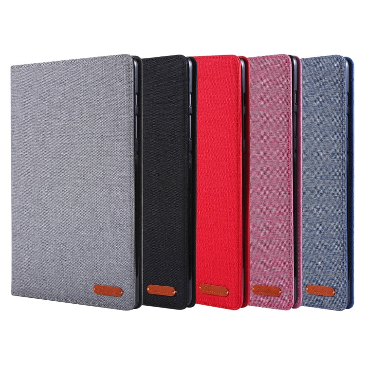 Per Galaxy Tab S6 / T860 / T865 Custodia protettiva piatta con motivo in tessuto, For Galaxy Tab S6 / T860, For Galaxy Tab S6  T860