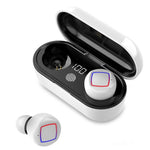 Auricolare Bluetooth TWS Fingerprint Touch Display batteria LED con contenitore di ricarica