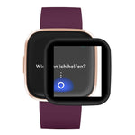 ENKAY Hat-prince 3D Full Screen Soft TPU Edge + Pellicola proteggi schermo HD in vetro morbido, For Fitbit Versa 2 (2019), For Fitbit Versa (2018)