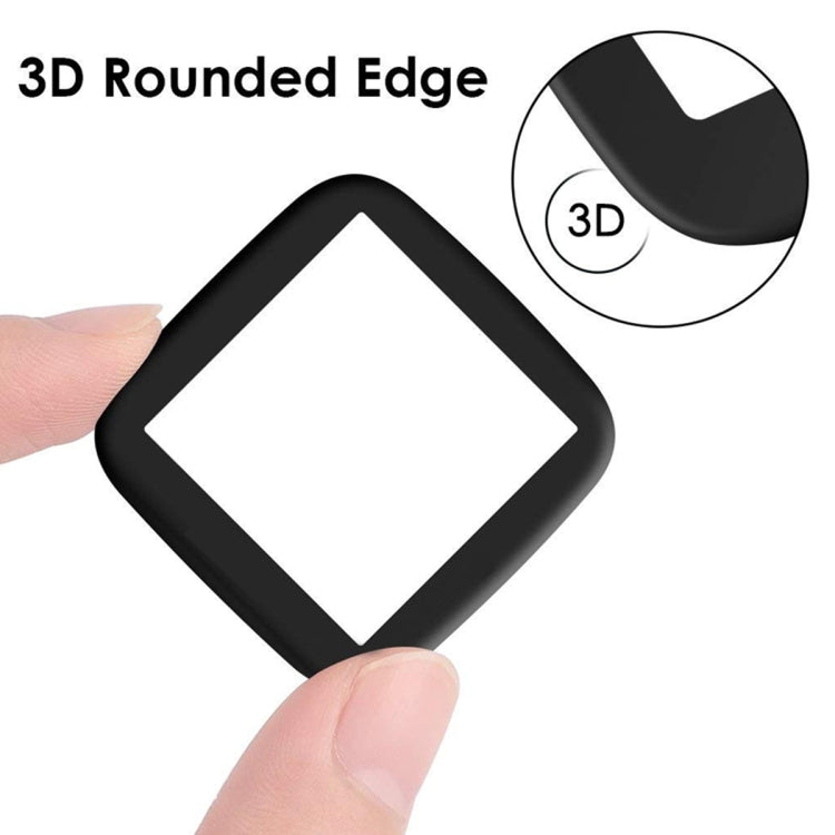 ENKAY Hat-prince 3D Full Screen Soft TPU Edge + Pellicola proteggi schermo HD in vetro morbido, For Fitbit Versa 2 (2019), For Fitbit Versa (2018)