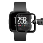 ENKAY Hat-prince 3D Full Screen Soft TPU Edge + Pellicola proteggi schermo HD in vetro morbido, For Fitbit Versa 2 (2019), For Fitbit Versa (2018)
