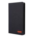Per iPad Mini 4/3/2/1 Custodia protettiva piatta con motivo in tessuto, For iPad Mini 4 / 3 / 2 / 1