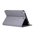 Per iPad Mini 4/3/2/1 Custodia protettiva piatta con motivo in tessuto, For iPad Mini 4 / 3 / 2 / 1