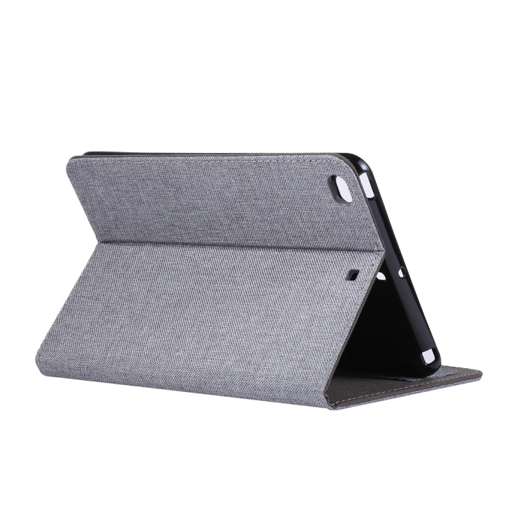 Per iPad Mini 4/3/2/1 Custodia protettiva piatta con motivo in tessuto, For iPad Mini 4 / 3 / 2 / 1