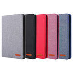 Per iPad Mini 4/3/2/1 Custodia protettiva piatta con motivo in tessuto, For iPad Mini 4 / 3 / 2 / 1