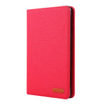 Per iPad Mini 4/3/2/1 Custodia protettiva piatta con motivo in tessuto, For iPad Mini 4 / 3 / 2 / 1
