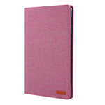 Per Huawei MediaPad M6 10.8 Custodia protettiva per tablet con motivo in tessuto, For Huawei MediaPad M6 10.8
