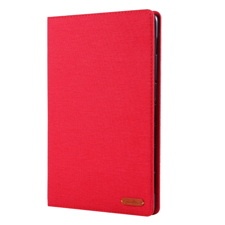 Per Huawei MediaPad M6 10.8 Custodia protettiva per tablet con motivo in tessuto, For Huawei MediaPad M6 10.8