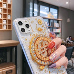 Cassa del telefono del dispositivo di rilievo dei soldi rotanti, For iPhone 11 Pro, For iPhone 11, For iPhone 11 Pro Max