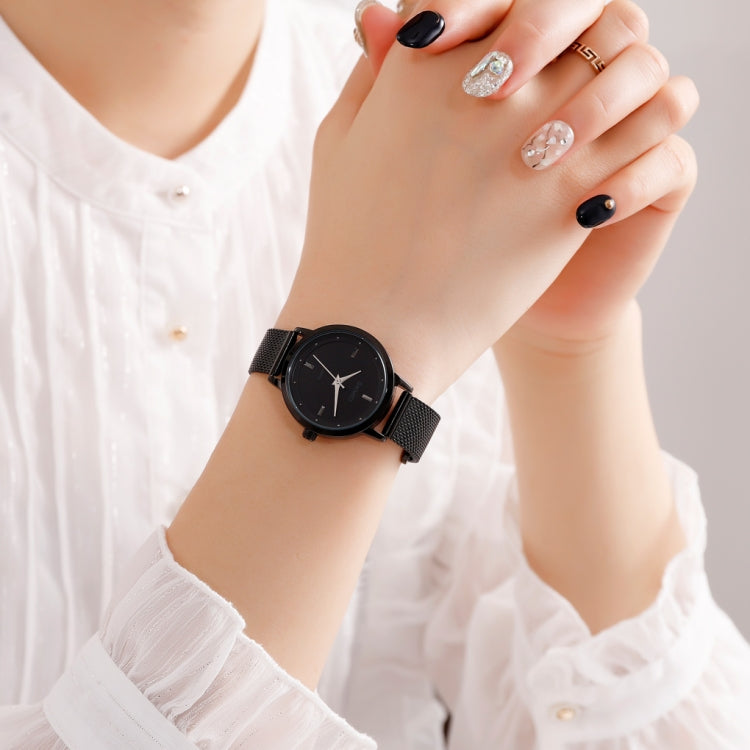 SKMEI 1528 Simple Fashion Lady Watch Scala di compensazione casuale