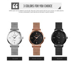 SKMEI 1528 Simple Fashion Lady Watch Scala di compensazione casuale