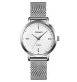 SKMEI 1528 Simple Fashion Lady Watch Scala di compensazione casuale