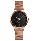 SKMEI 1528 Simple Fashion Lady Watch Scala di compensazione casuale