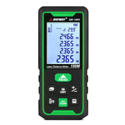 Telemetro con sensore a nastro laser digitale a luce verde SNDWAY SW-100G