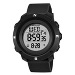 SANDA 361 Orologio elettronico per bambini sportivi con luce notturna alla moda Orologio impermeabile da uomo multifunzionale con luce notturna