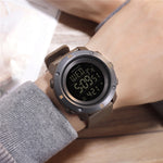 SANDA 361 Orologio elettronico per bambini sportivi con luce notturna alla moda Orologio impermeabile da uomo multifunzionale con luce notturna
