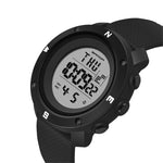 SANDA 361 Orologio elettronico per bambini sportivi con luce notturna alla moda Orologio impermeabile da uomo multifunzionale con luce notturna