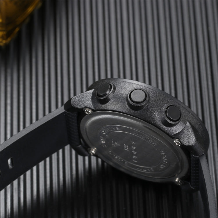 SANDA 361 Orologio elettronico per bambini sportivi con luce notturna alla moda Orologio impermeabile da uomo multifunzionale con luce notturna