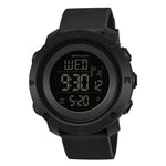 SANDA 361 Orologio elettronico per bambini sportivi con luce notturna alla moda Orologio impermeabile da uomo multifunzionale con luce notturna