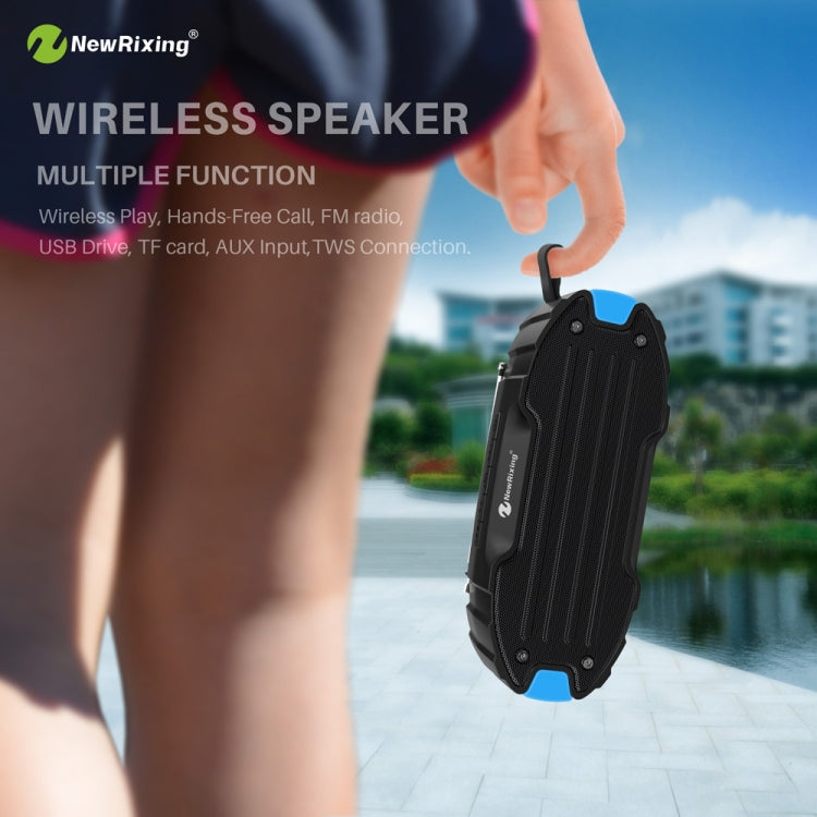 Nuovo altoparlante Bluetooth con soundbar surround stereo portatile Rixing NR907 con microfono, supporto TF Card FM