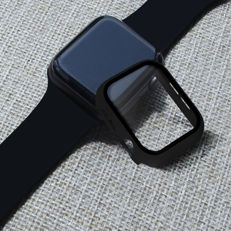 ENKAY Hat-principe Custodia per PC a copertura totale + protezione in vetro temperato per Apple Watch Series 5/4 44mm
