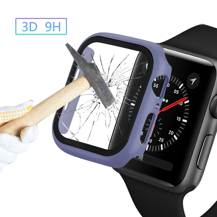 ENKAY Hat-principe Custodia per PC a copertura totale + protezione in vetro temperato per Apple Watch Series 5/4 44mm