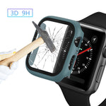 ENKAY Hat-principe Custodia per PC a copertura totale + protezione in vetro temperato per Apple Watch Series 5/4 44mm