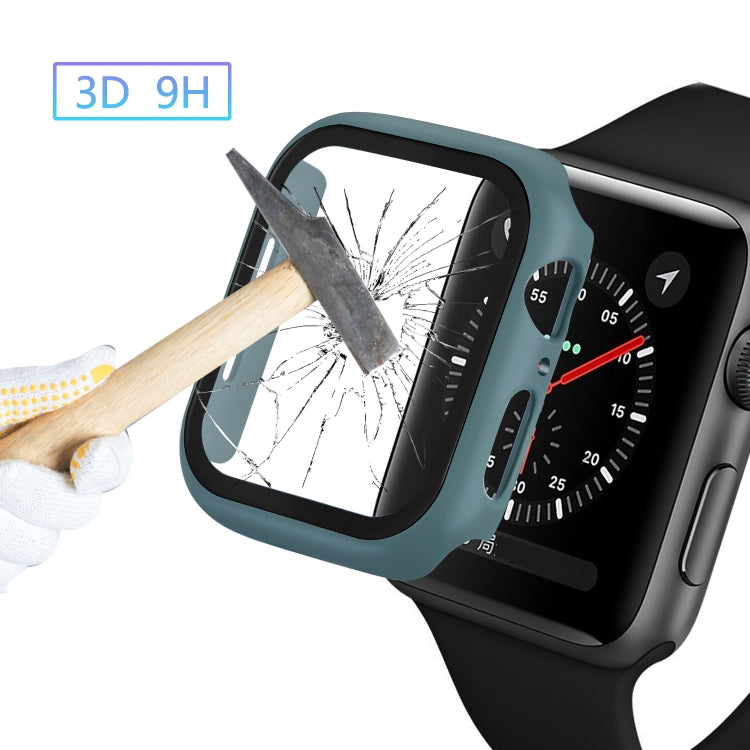ENKAY Hat-principe Custodia per PC a copertura totale + protezione in vetro temperato per Apple Watch Series 5/4 44mm